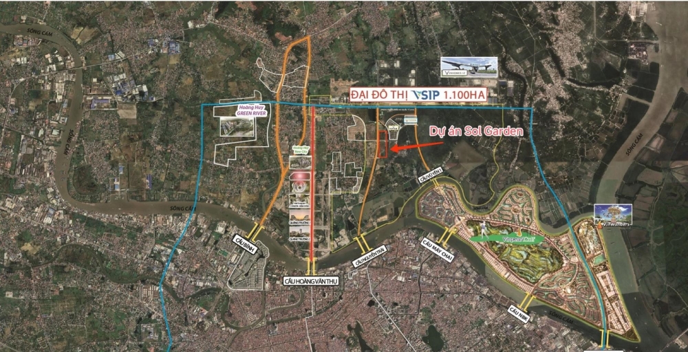Khả năng kết nối từ vị trí dự án Sol Garden Hải Phòng tạo đòn bẩy tăng giá bền vững ra sao?