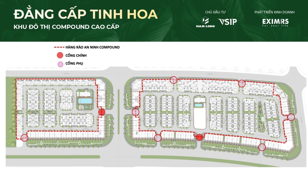 Tiện ích dự án Sol Garden Hải Phòng với mô hình Compound khép kín – An ninh đa lớp 24/7