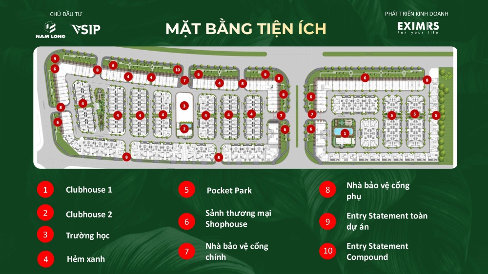 Cấu trúc mặt bằng dự án Sol Garden Hải Phòng: Tối ưu theo trục giao thông và cảnh quan