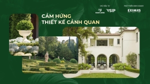 Phong cách thiết kế dự án Sol Garden Hải Phòng: Sự hòa quyện giữa kiến trúc Nam Âu và không gian sống xanh