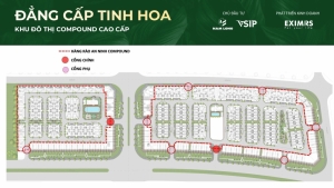 Tổng quan mặt bằng dự án Sol Garden Hải Phòng dưới góc nhìn quy hoạch 1/500